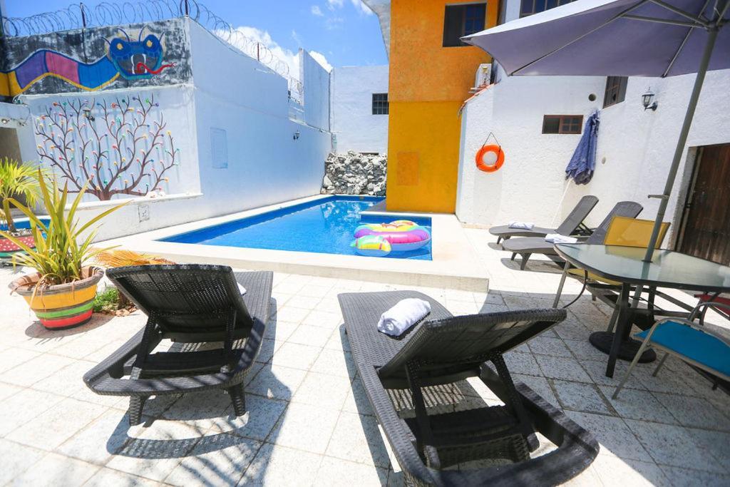 Ikaro Suites Colonial Cancún Buitenkant foto